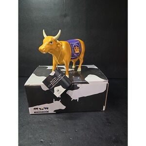 Cow Parade Queens‎ Jubilee Cow Figurine, Westland Giftware, #7320, W Box & Tag